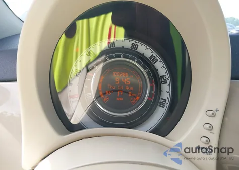 2012 Fiat 500 Lounge from USA, damaged, VIN 3C3CFFCR6CT122883